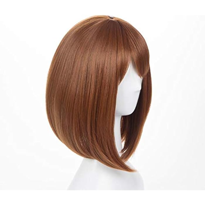 DILLARDS My Hero Academia Ochaco Uraraka Wigs Brown Cosplay Wig - Image 1
